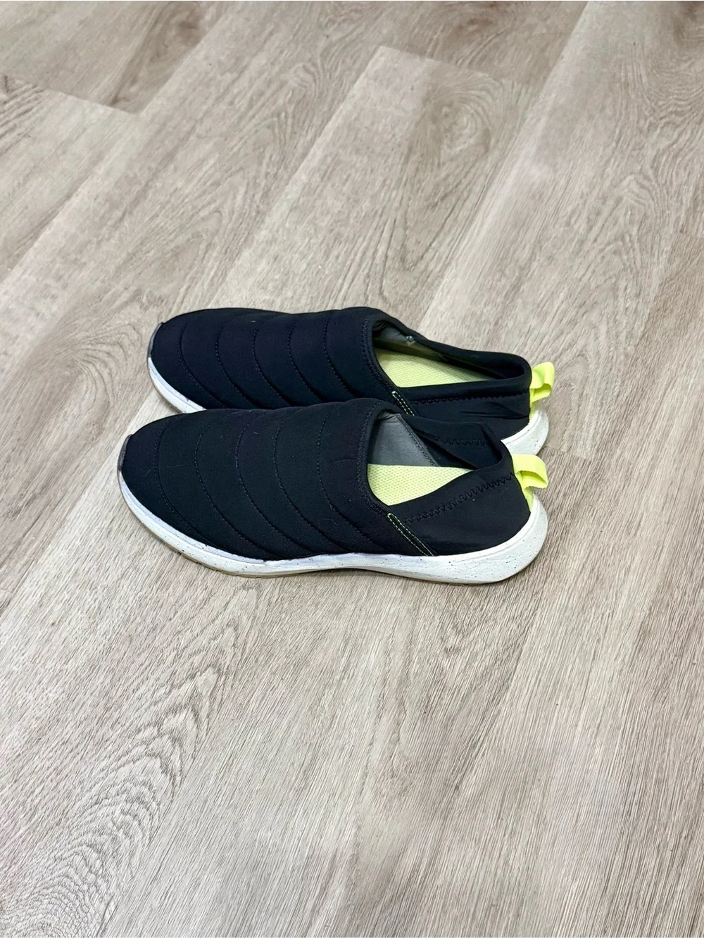 Dr. Scholl's Black Quilted Slip-On Sneakers